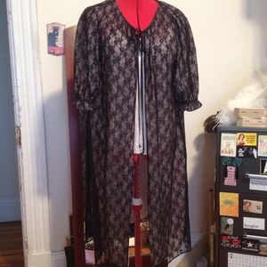 Bettie Page by Secrets in Lace boudoir robe